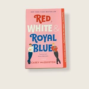Paperback Red, White & Royal Blue